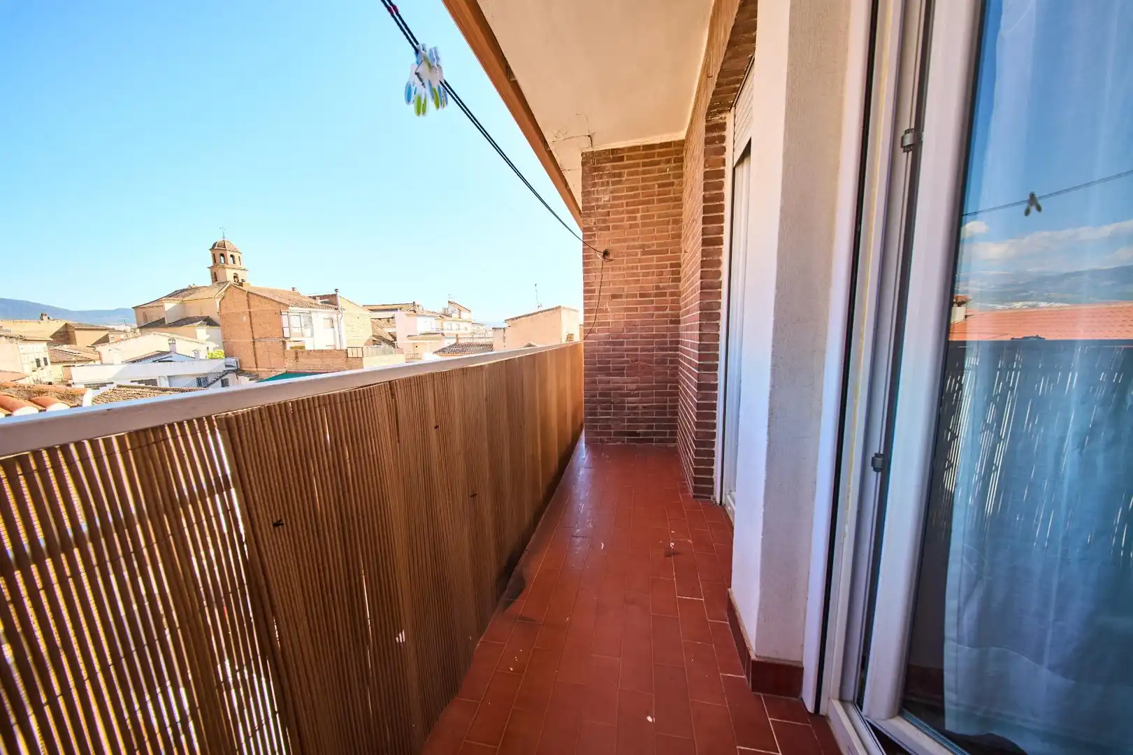 Balcony of Flat for sale in Alhendín