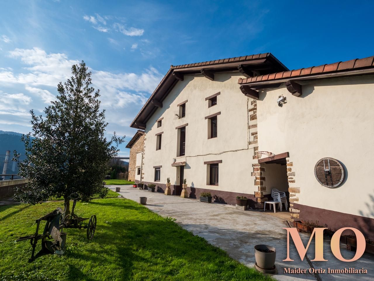 Exterior view of Country house for sale in Bergara  with Heating, Private garden and Terrace