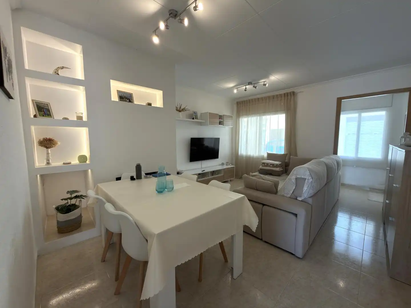 Sala de estar de Casa adosada en venta en Tordera