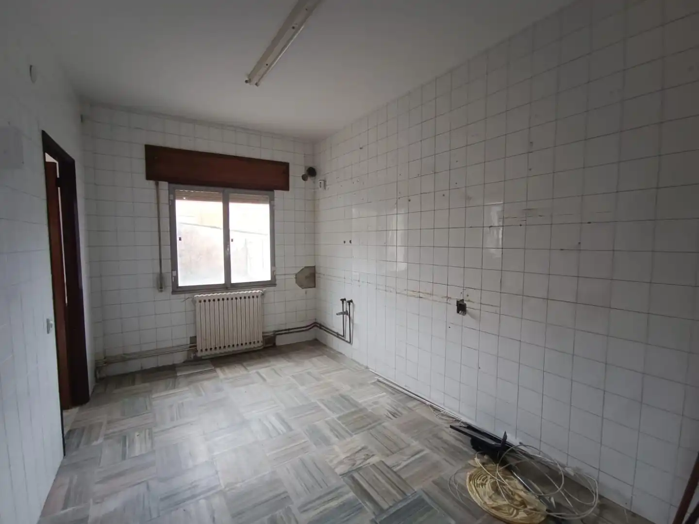 Küche von Wohnung zum Verkauf in Cuntis mit Terrasse