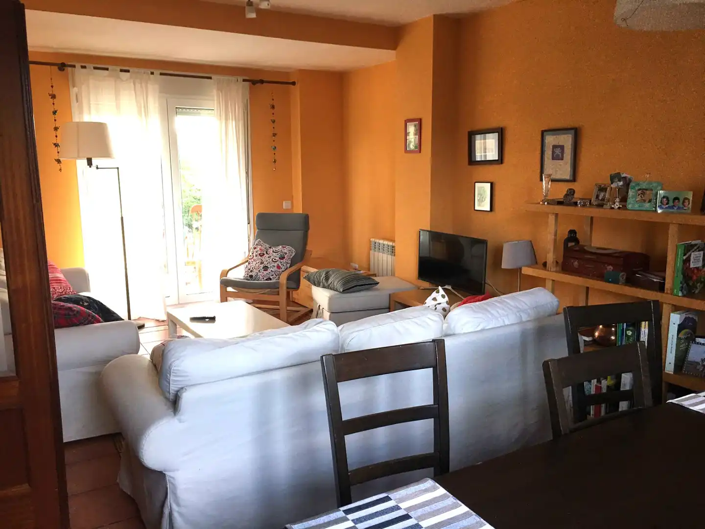 Living room of Houses for sale in Castrillón  with Heating, Private garden and Parquet flooring