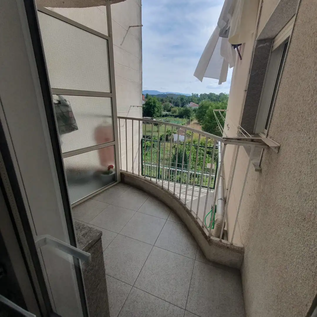 Balcony of Flat for sale in Monforte de Lemos  with Heating, Parquet flooring and Terrace
