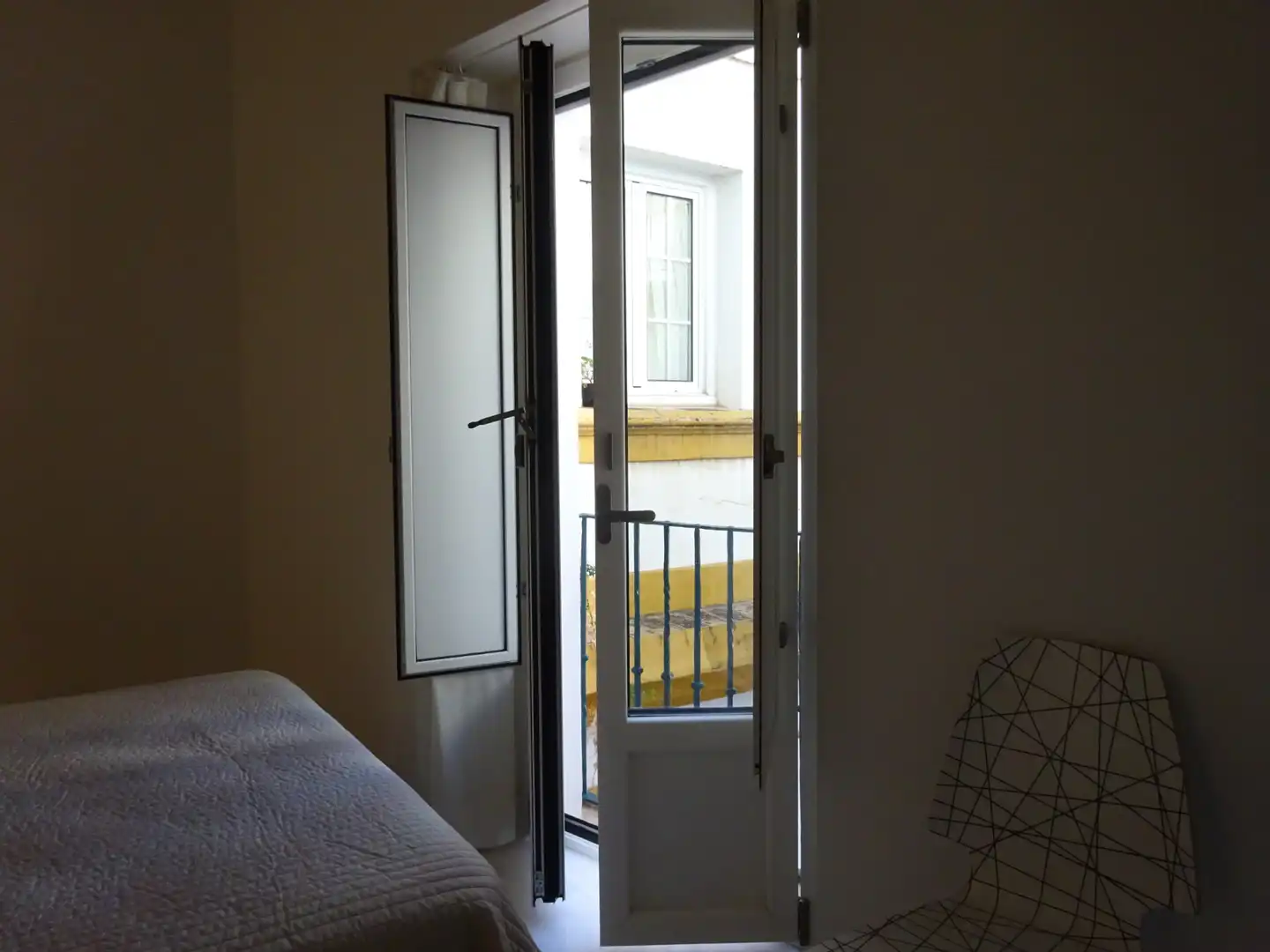 Terraza de Dúplex de alquiler en Sevilla con Aire acondicionado, Calefacción y Amueblado