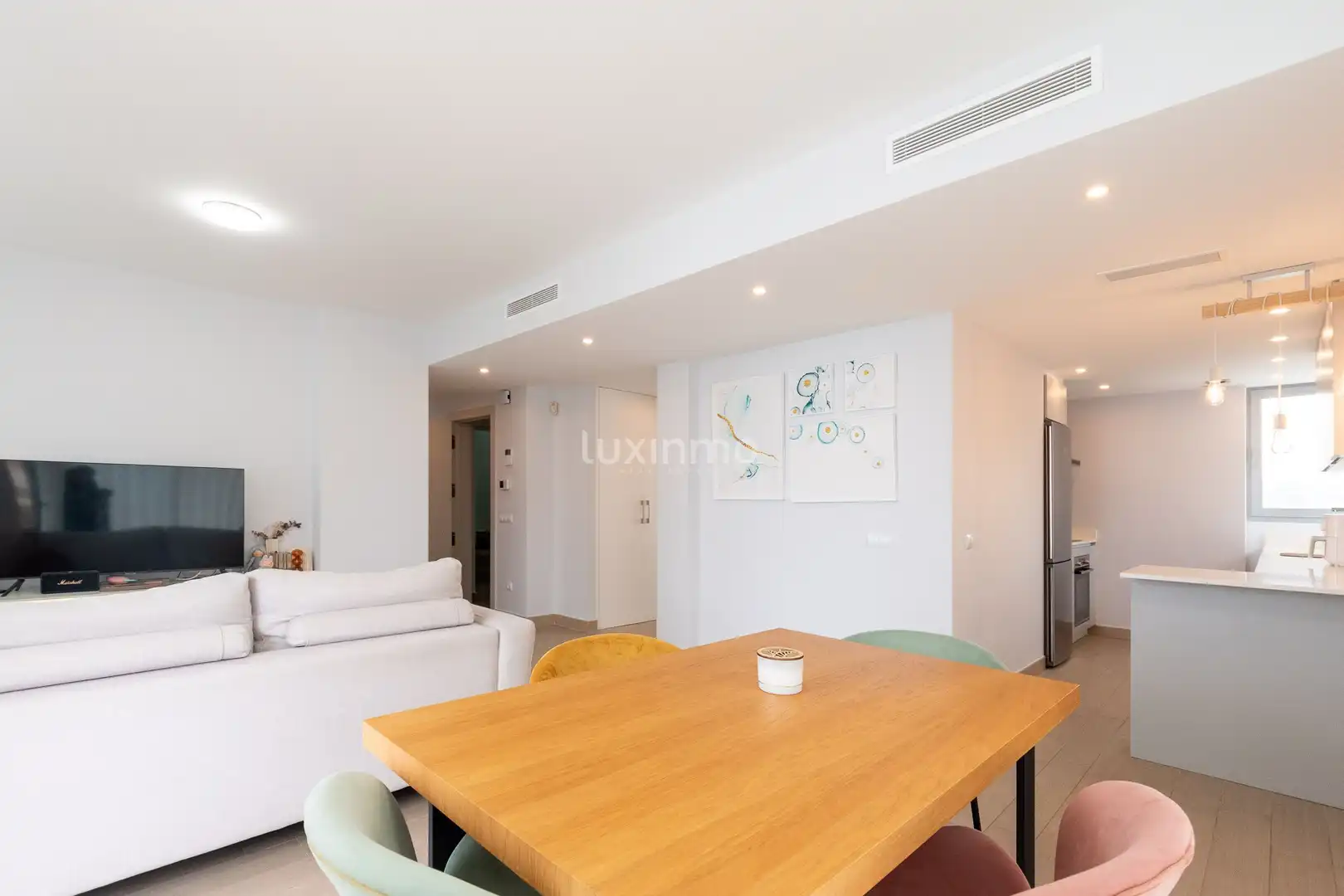 Vista exterior de Piso en venta en Calpe / Calp con Aire acondicionado, Calefacción y Jardín privado