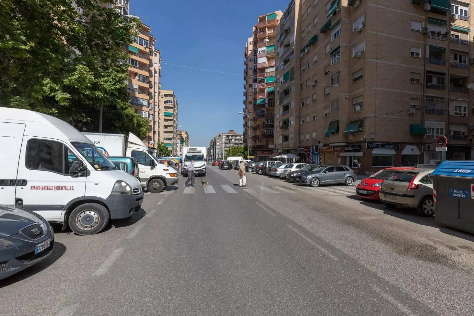 Vista exterior de Piso en venta en Granada con Terraza, Amueblado y Balcón