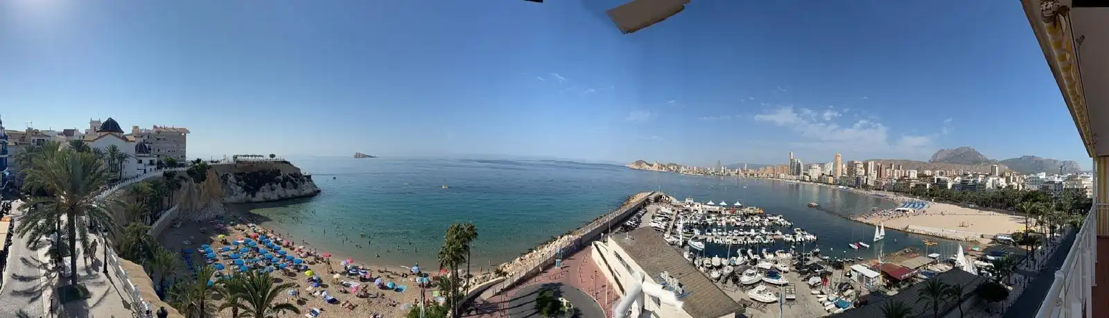 Vista exterior de Apartament en venda en Benidorm amb Aire condicionat, Terrassa i Moblat