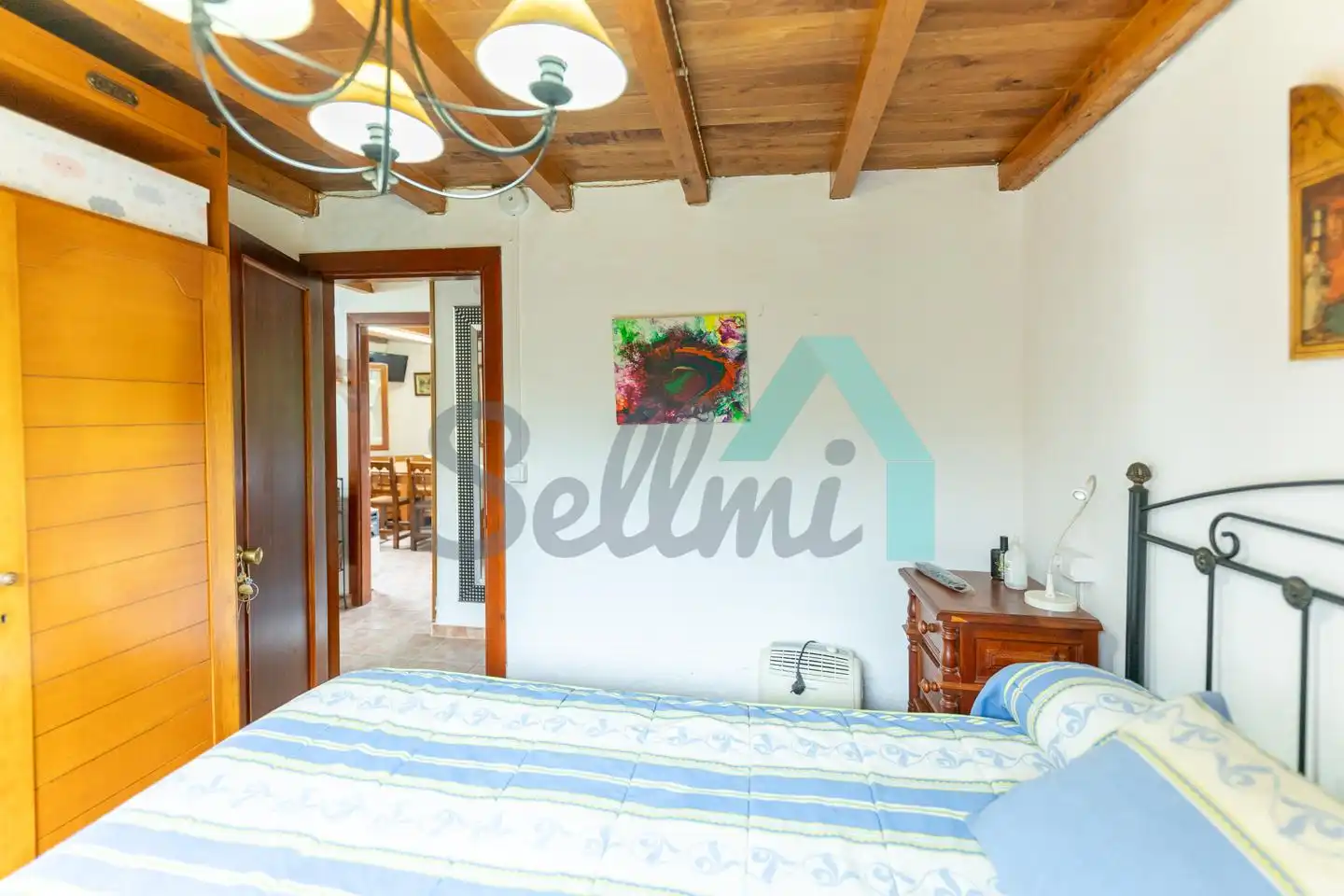 Bedroom of Houses for sale in Valdés - Luarca  with Private garden, Parquet flooring and Terrace