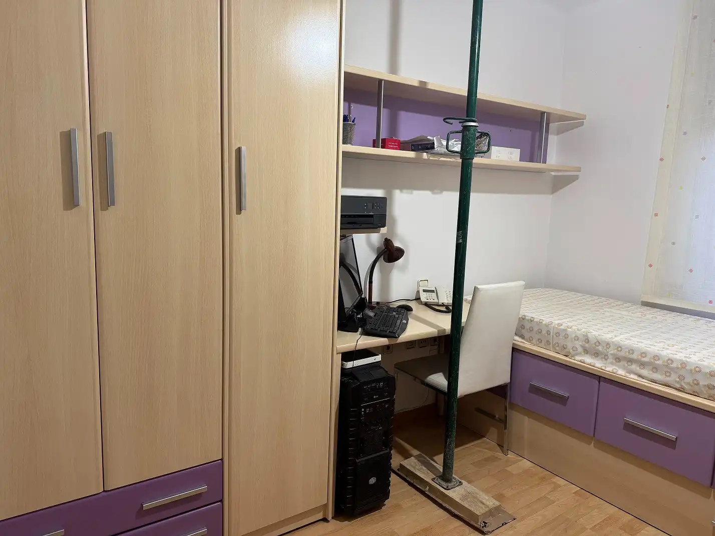 Dormitori de Pis en venda en Badalona amb Aire condicionat, Calefacció i Parquet