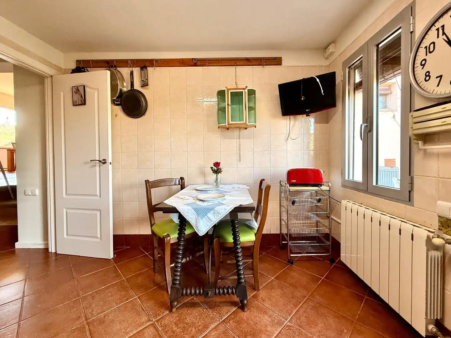 Cocina de Finca rústica en venta en Murcia con Aire acondicionado, Jardín privado y Terraza