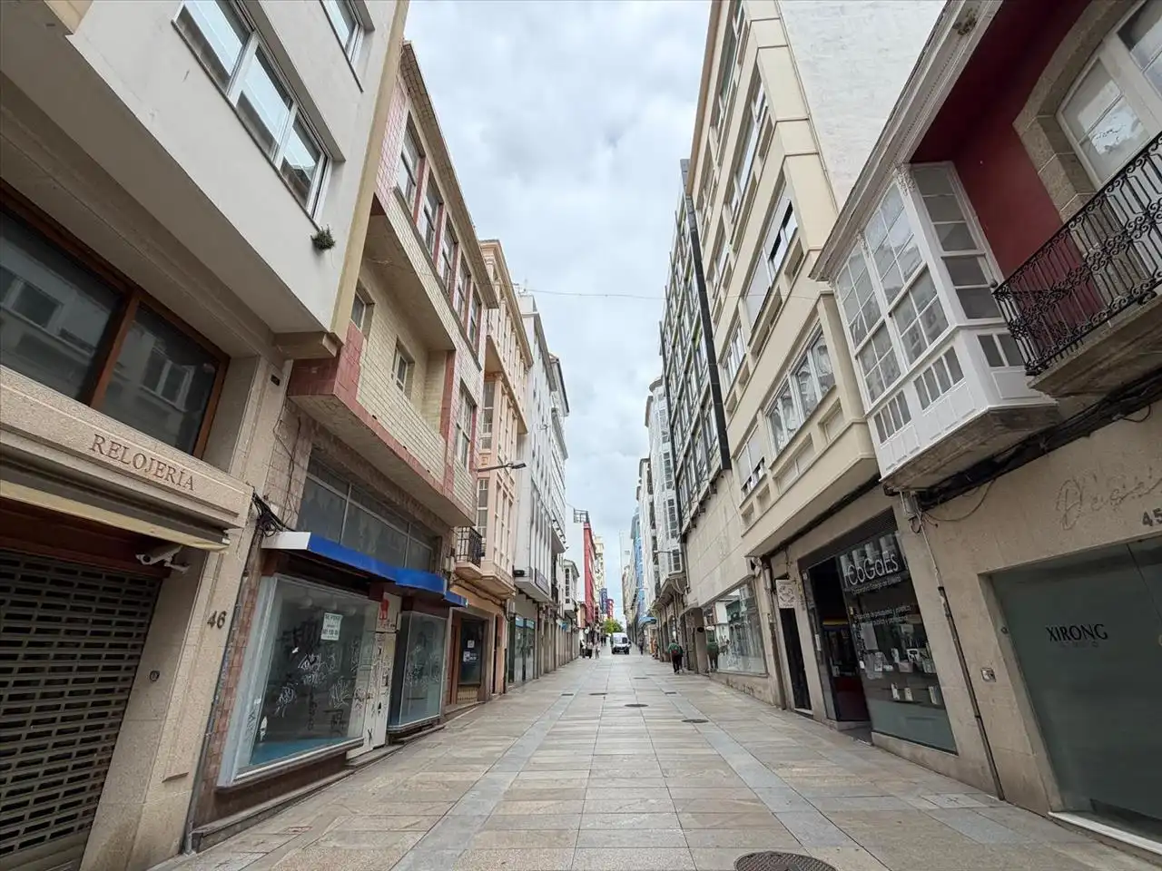 Vista exterior de Piso en venta en Ferrol