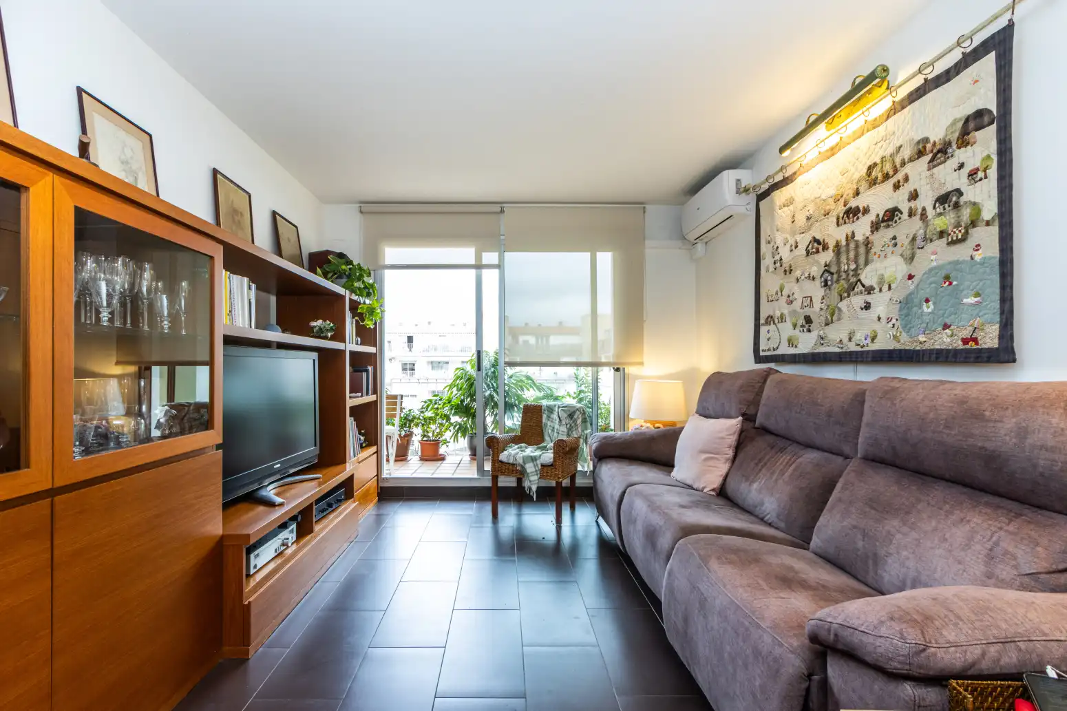Living room of Attic for sale in Ponent