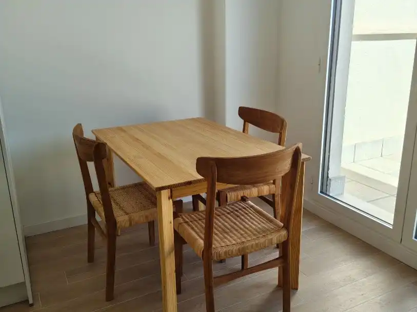 Dining room of Attic for rent in Albacete  with Air Conditioner, Heating and Terrace