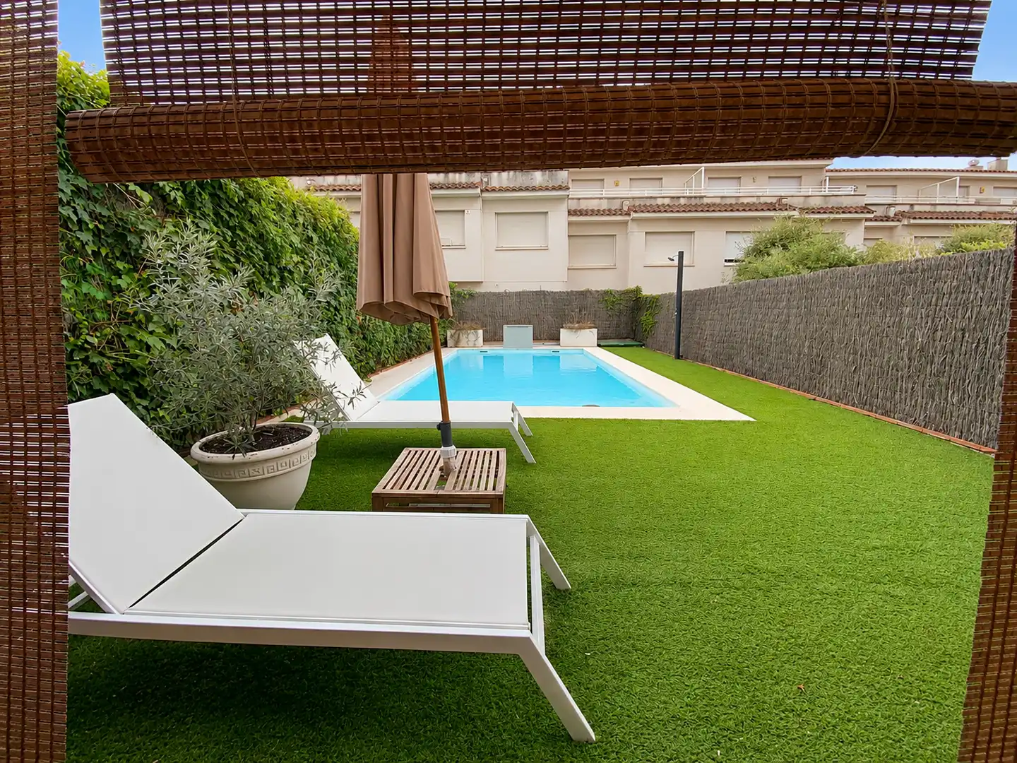Terraza de Casa o chalet en venta en Sant Andreu de Llavaneres con Aire acondicionado, Calefacción y Jardín privado