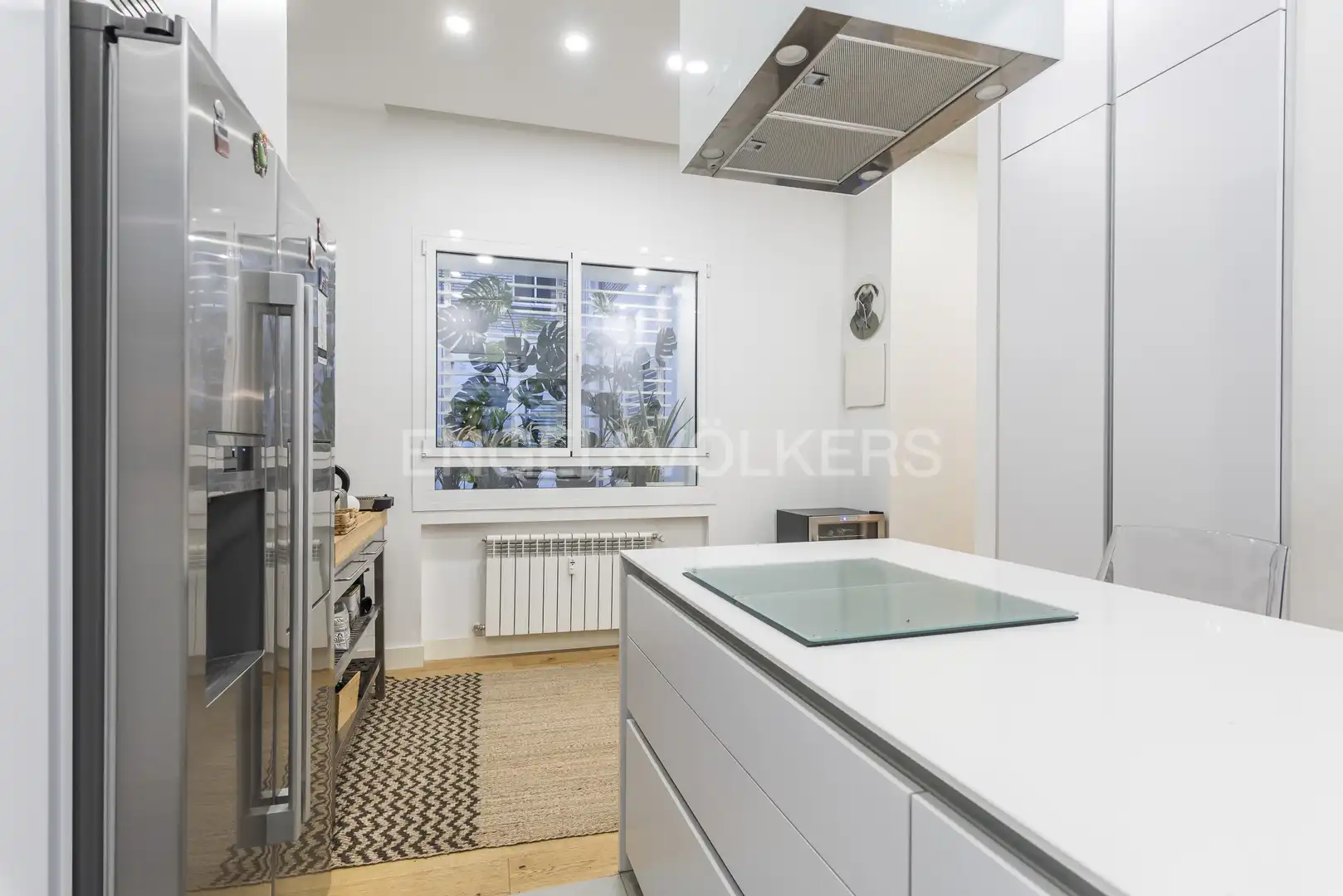 Cuina de Apartament de lloguer en Madrid amb Aire condicionat, Calefacció i Parquet