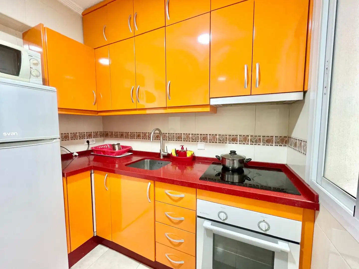 Kitchen of Apartments for rent in Torrevieja  with Air Conditioner, Heating and Furnished
