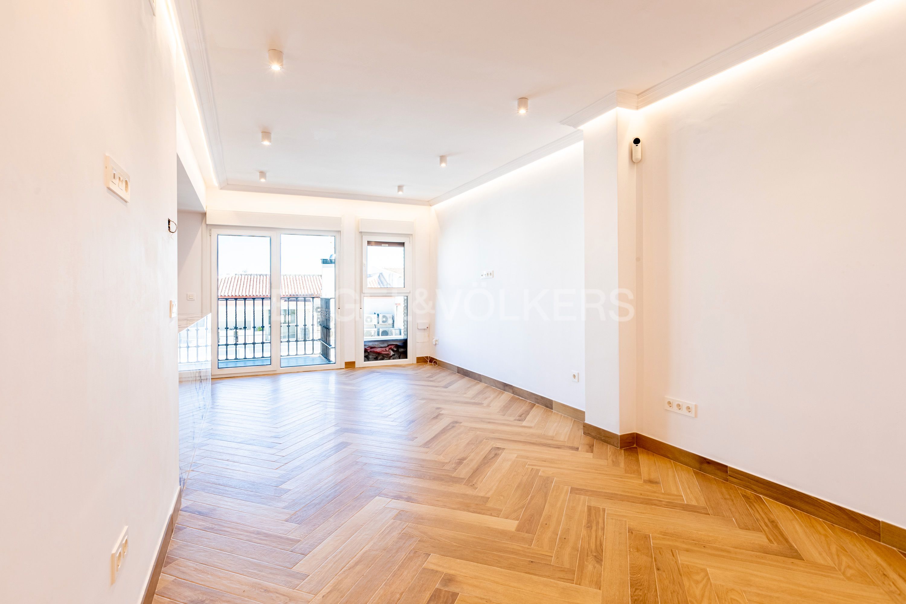 Sala d'estar de Apartament en venda en  Sevilla Capital amb Aire condicionat, Calefacció i Balcó