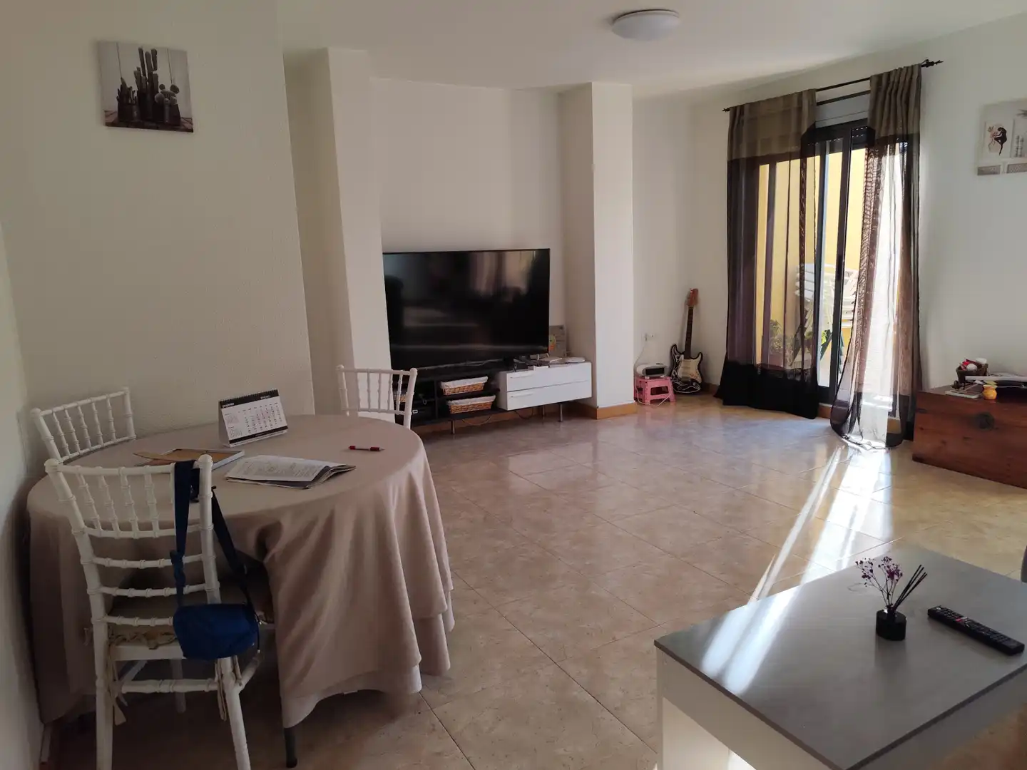 Sala de estar de Ático en venta en Murcia con Aire acondicionado, Terraza y Amueblado