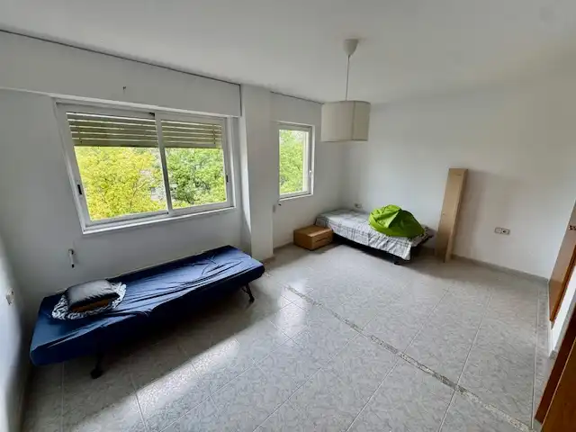 Schlafzimmer von Dachboden zur Miete in Sant Cugat del Vallès mit Klimaanlage, Heizung und Terrasse