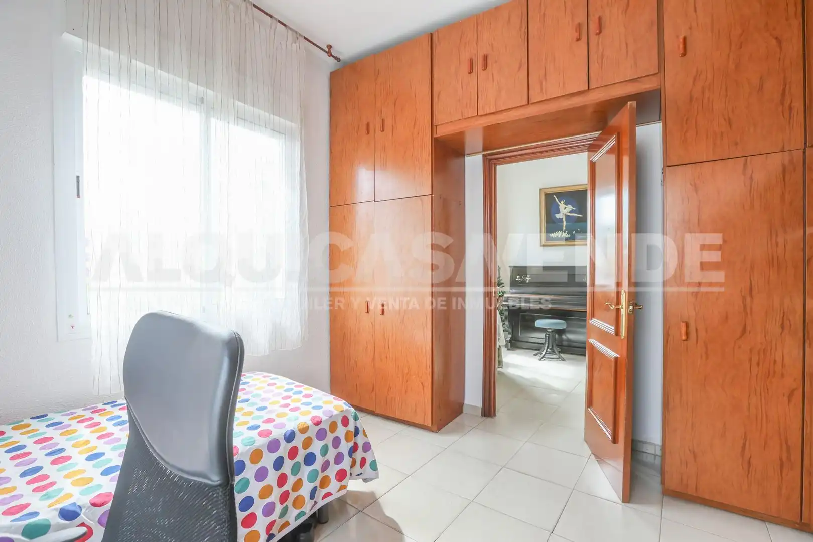 Bedroom of Flat for sale in Sevilla  with Air Conditioner