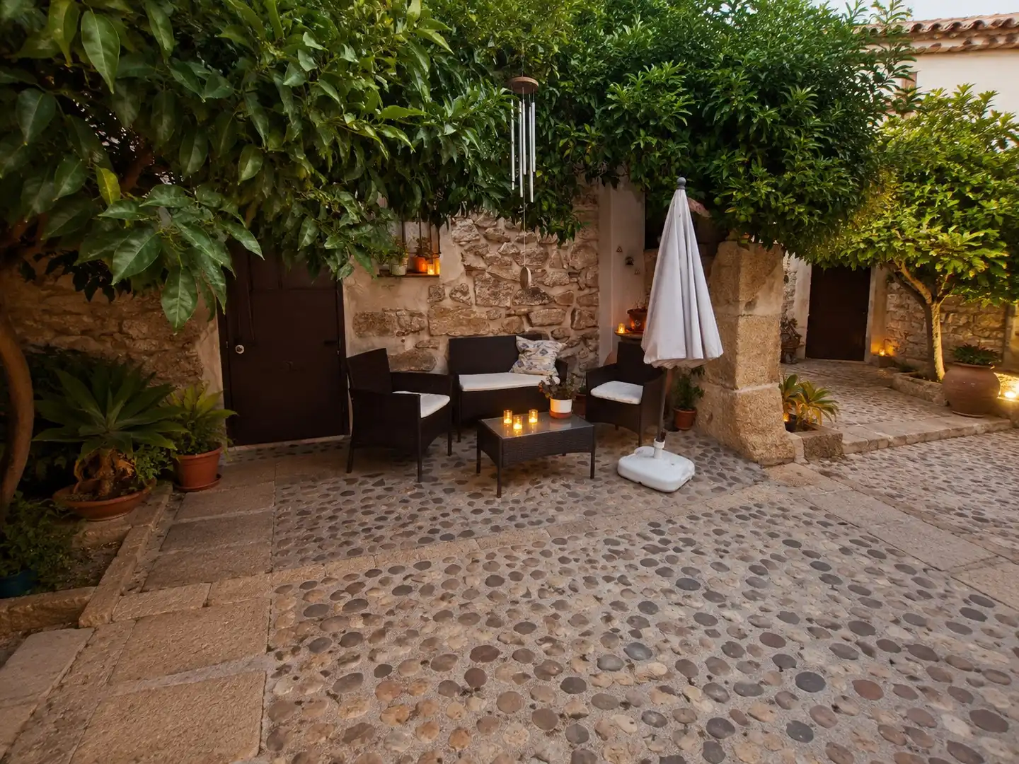 Terrassa de Casa o xalet en venda en Valdeverdeja amb Aire condicionat, Jardí privat i Terrassa