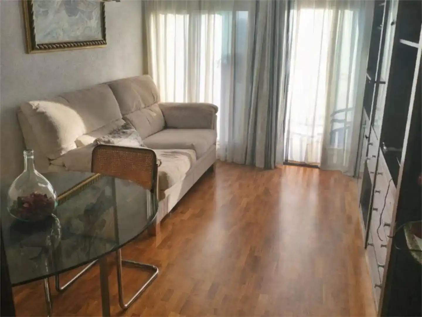 Sala d'estar de Pis en venda en  Barcelona Capital amb Aire condicionat i Balcó
