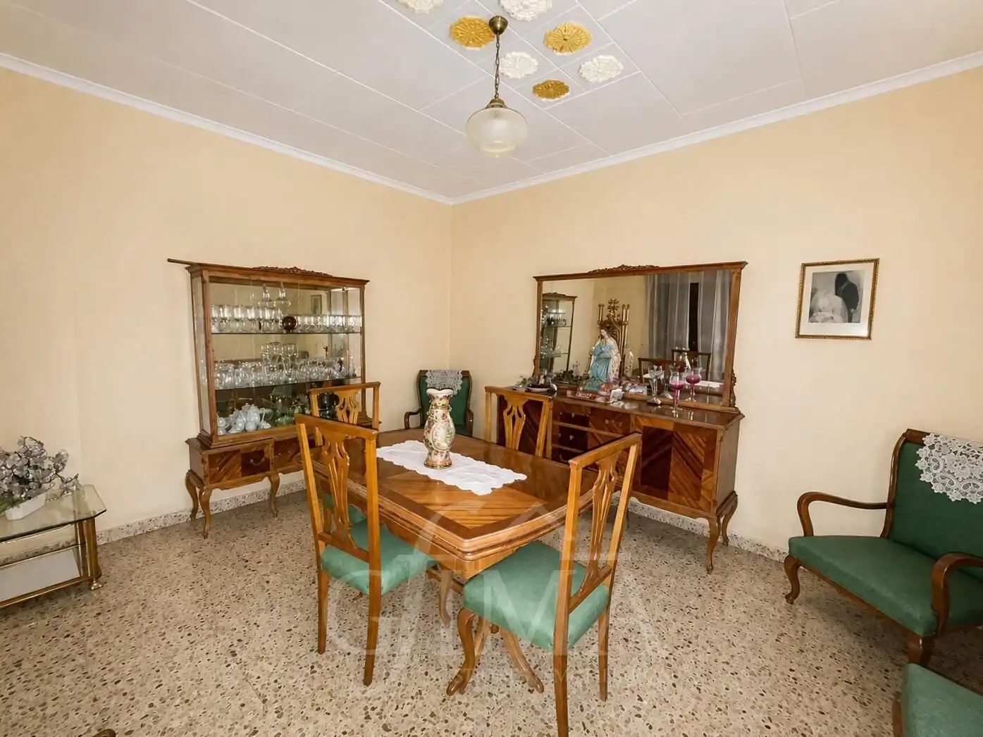 Dining room of Houses for sale in Tomelloso  with Heating, Storage room and Furnished