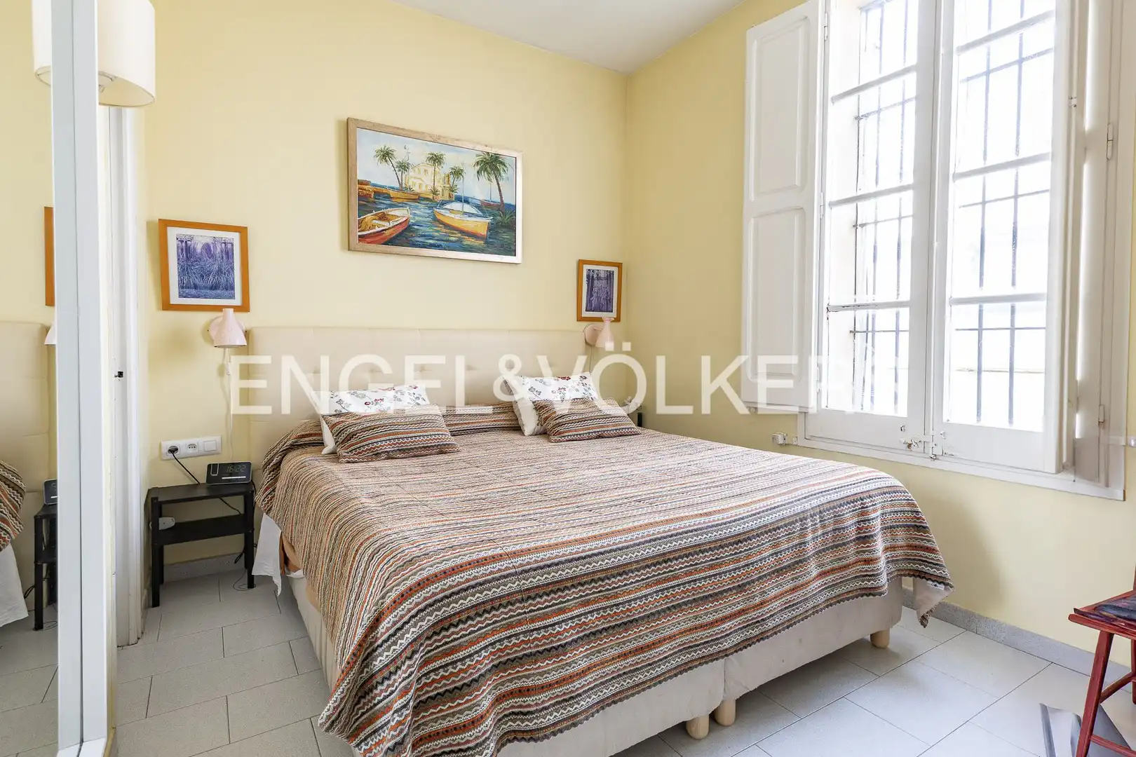 Bedroom of Houses for rent in El Masnou  with Air Conditioner, Heating and Furnished