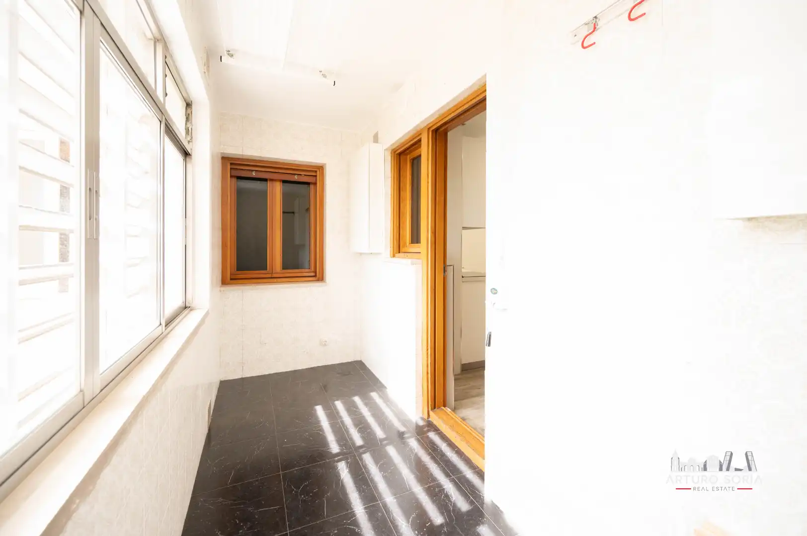 Terraza de Piso de alquiler en Madrid con Aire acondicionado y Piscina comunitaria