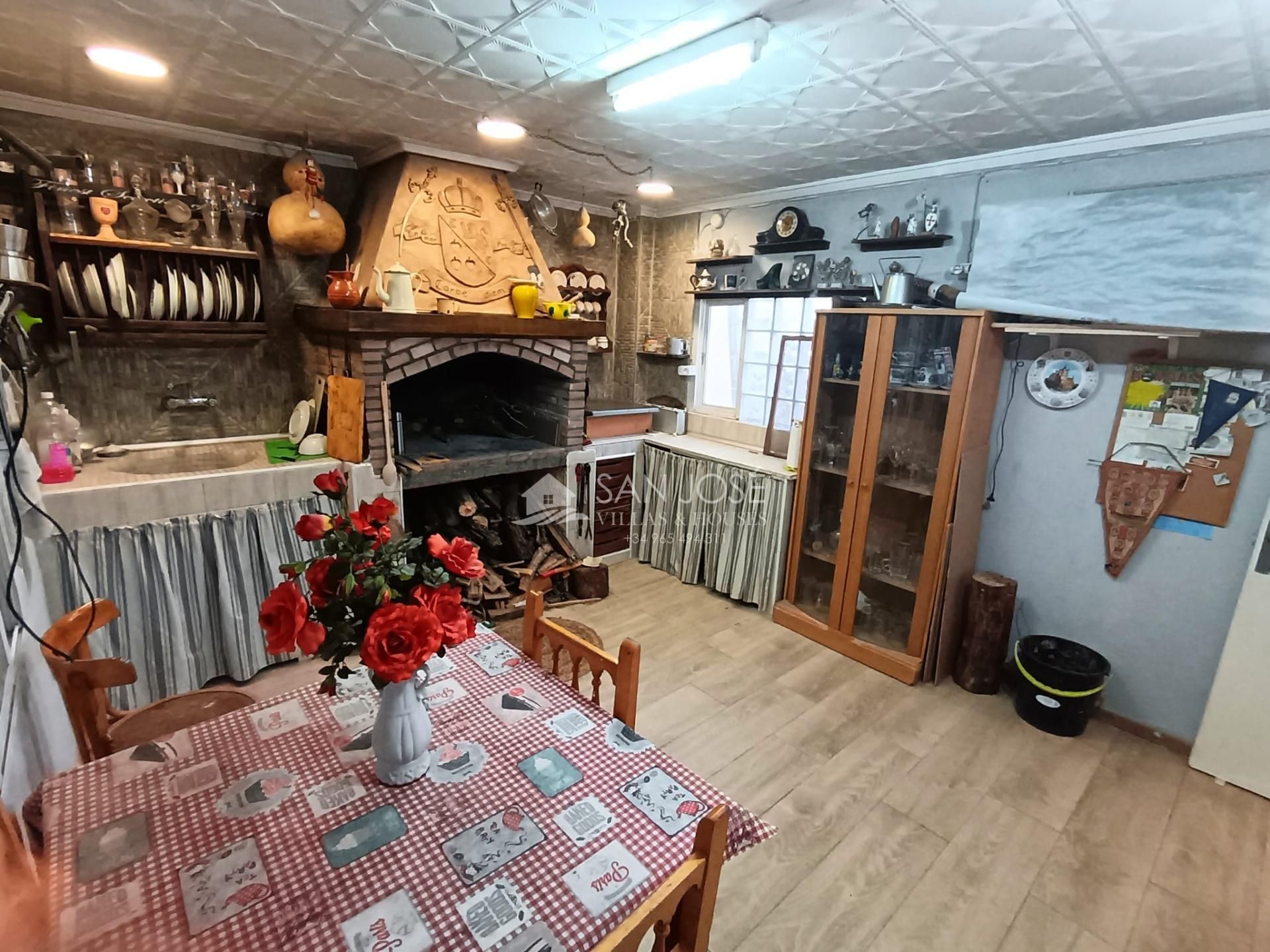 Cocina de Casa o chalet en venta en Aspe con Aire acondicionado, Terraza y Trastero