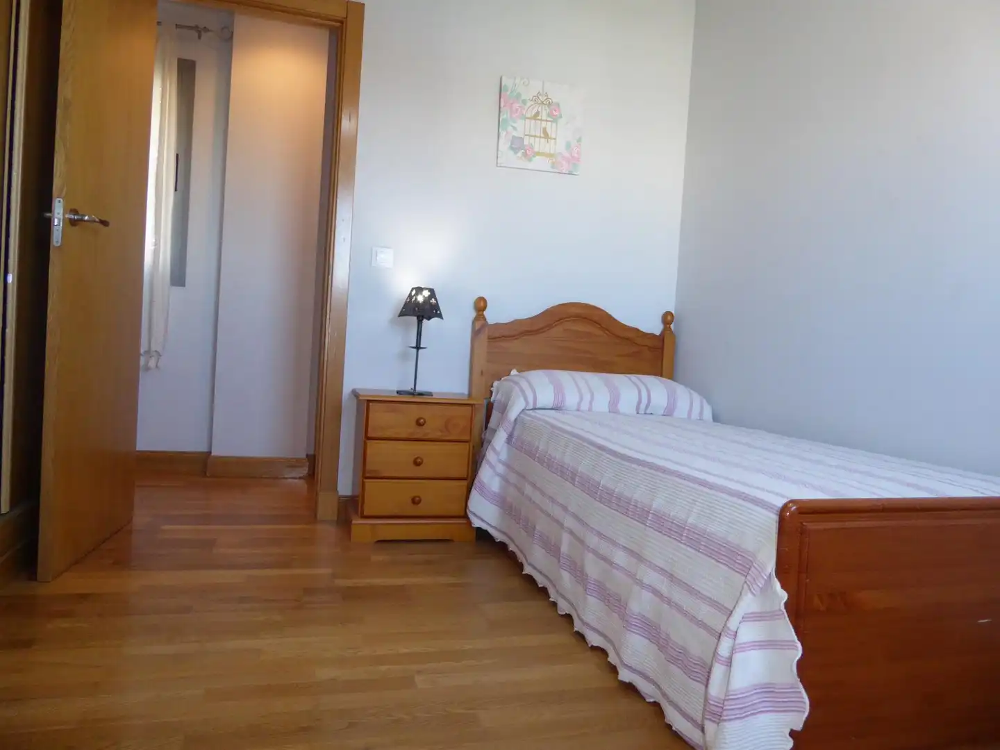 Schlafzimmer von Wohnung zum Verkauf in Jerez de la Frontera mit Klimaanlage, Parkett und Möbliert