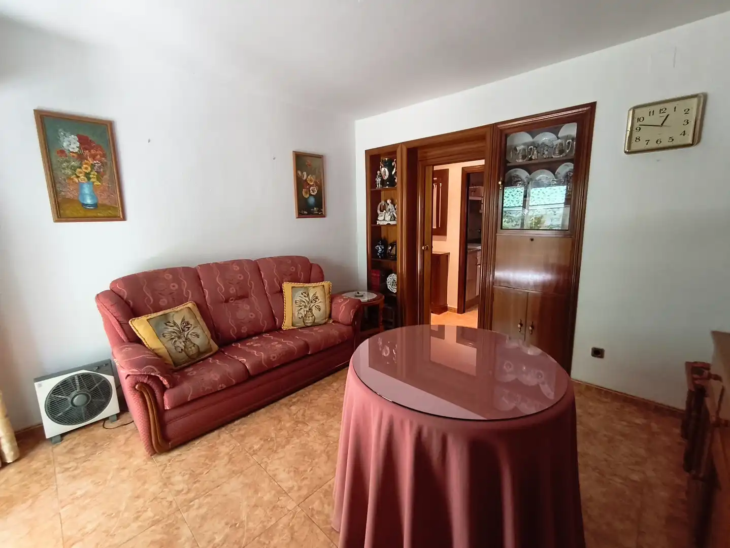 Sala d'estar de Pis en venda en Madrid amb Aire condicionat, Calefacció i Terrassa
