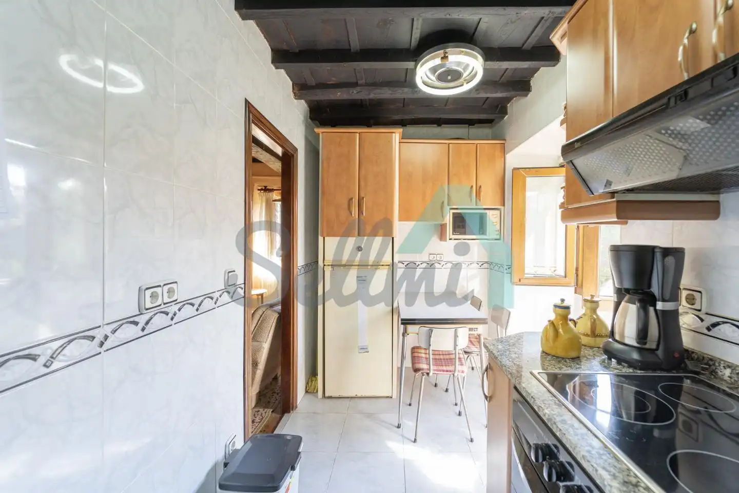 Cuina de Casa o xalet en venda en Cudillero amb Jardí privat, Parquet i Terrassa