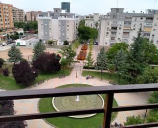 Exterior view of Flat to rent in Badajoz Capital  with Furnished and Balcony