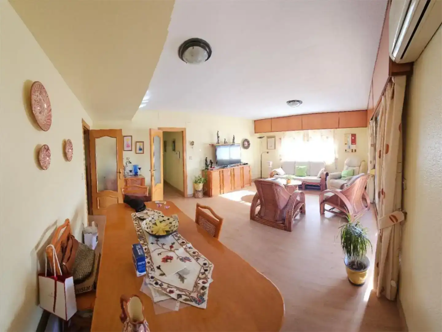 Wohnzimmer von Wohnung zum Verkauf in  Valencia Capital mit Klimaanlage und Balkon