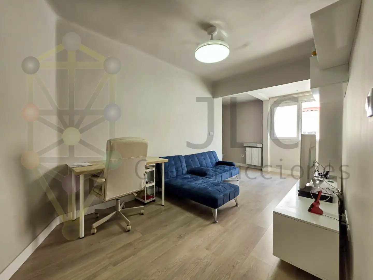 Sala d'estar de Pis en venda en Madrid amb Aire condicionat, Calefacció i Parquet