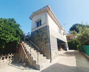 Exterior view of House or chalet for sale in Els Hostalets de Pierola  with Air Conditioner, Heating and Private garden