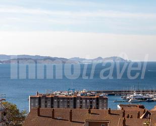 Exterior view of Attic for sale in Sanxenxo  with Heating, Parquet flooring and Terrace