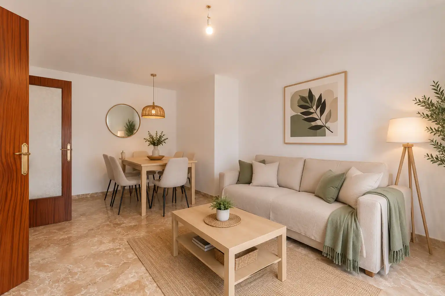 Sala de estar de Piso en venta en Granollers con Calefacción, Terraza y Trastero
