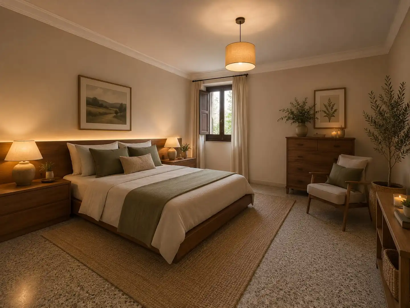 Habitación de Finca rústica en venta en Corçà con Jardín privado, Terraza y Balcón