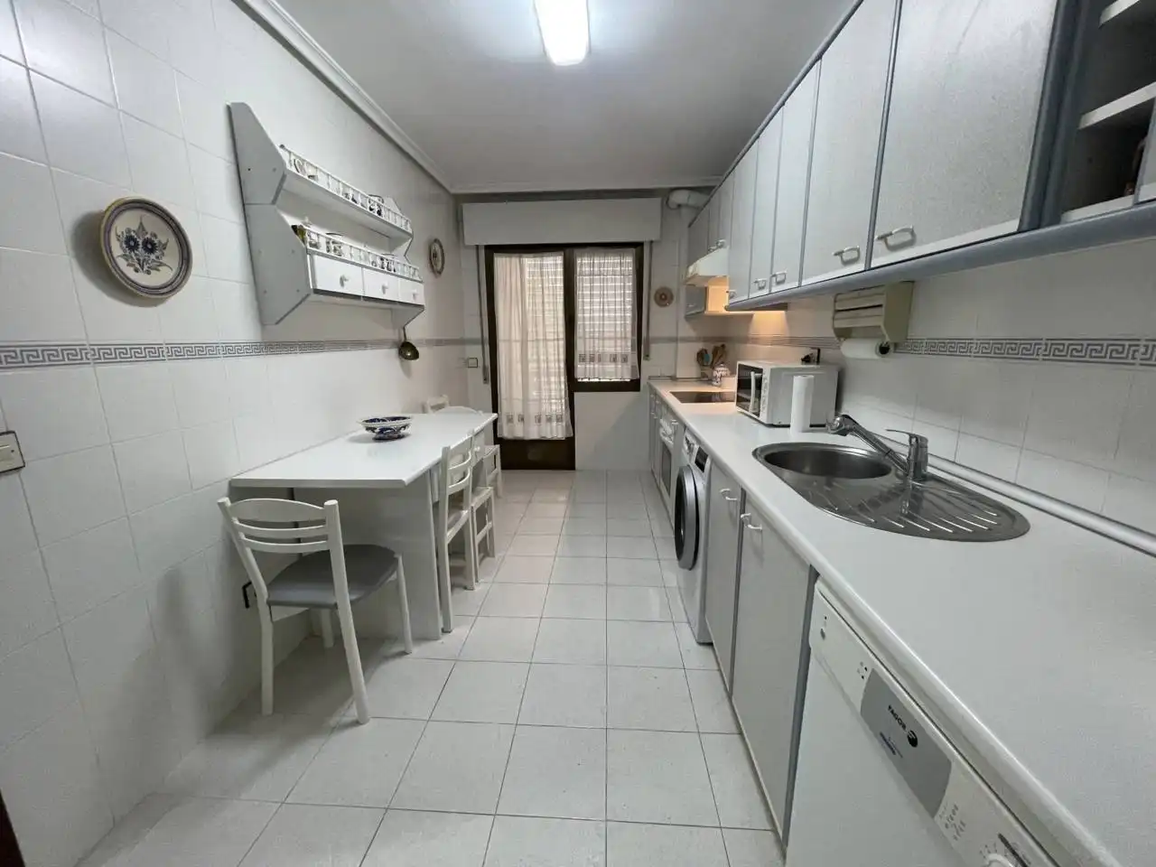 Kitchen of Flat for rent in Toledo  with Air Conditioner, Heating and Parquet flooring