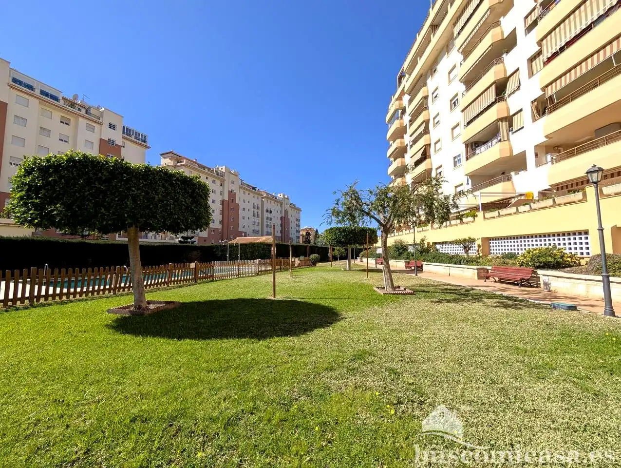 Vista exterior de Planta baja en venta en Algarrobo con Jardín privado, Terraza y Amueblado