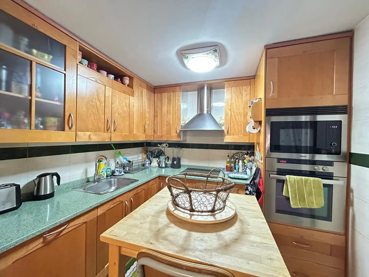 Kitchen of Attic for sale in Alcalá de Henares  with Air Conditioner, Heating and Terrace