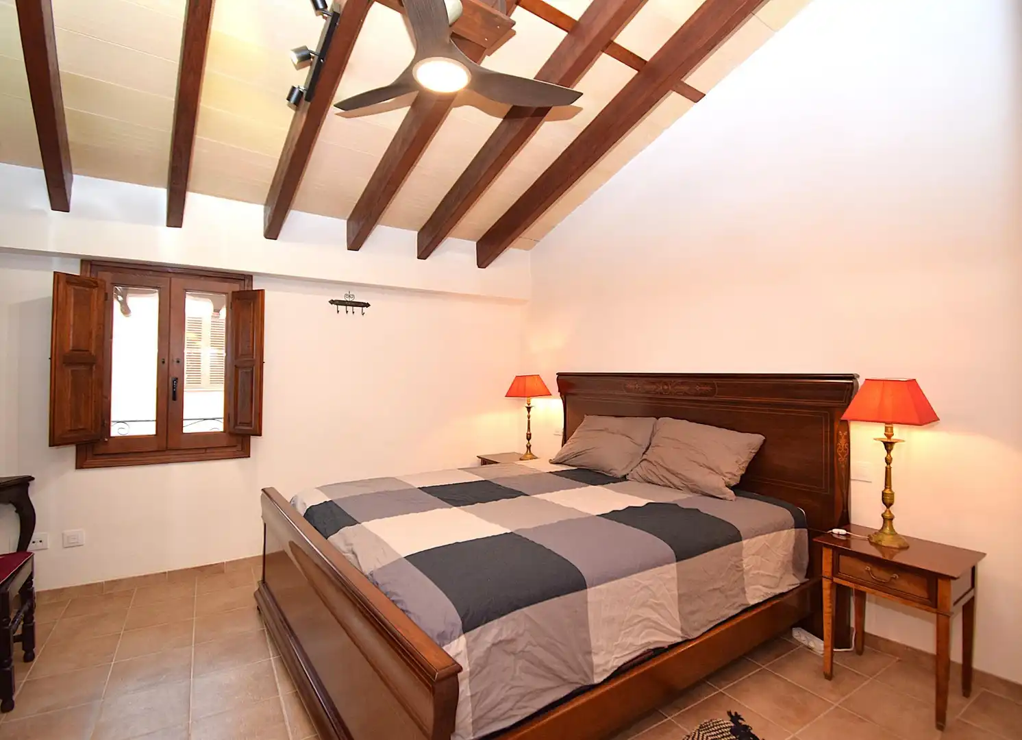 Schlafzimmer von Einfamilien-Reihenhaus zum Verkauf in Muro mit Klimaanlage, Terrasse und Möbliert