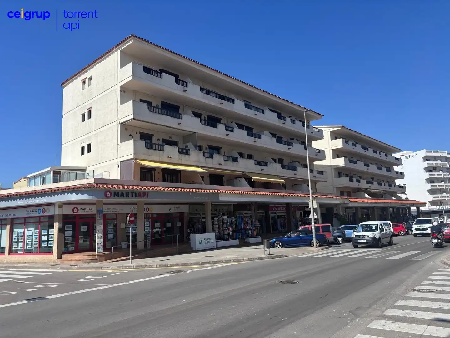 Außenansicht von Dachboden zum Verkauf in L'Escala mit Klimaanlage und Terrasse