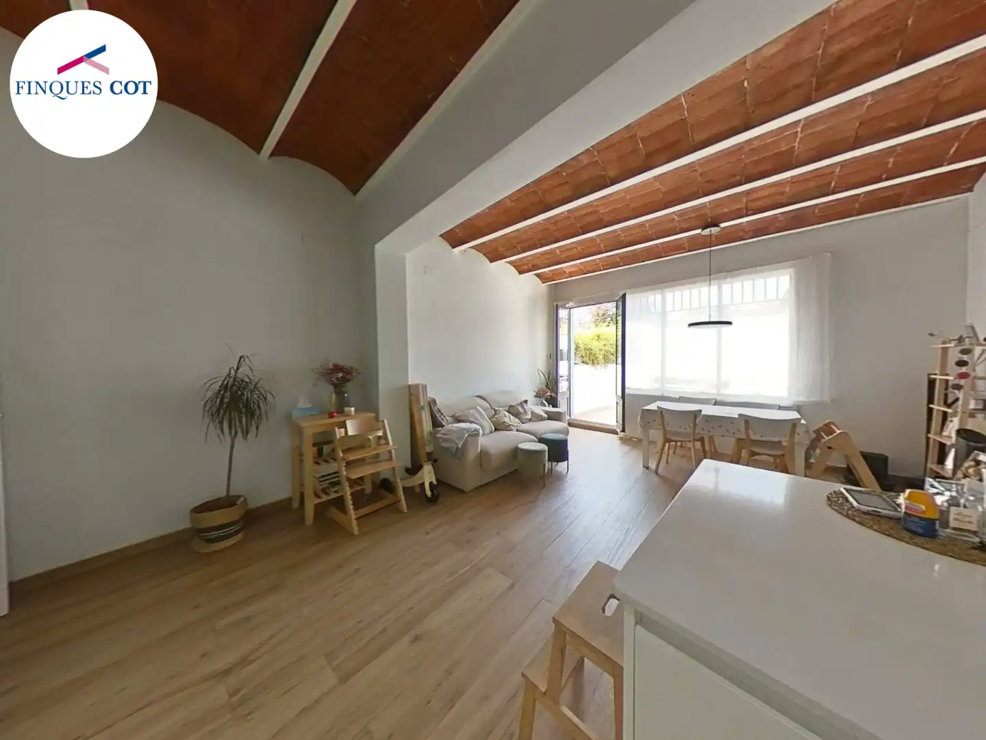 Living room of Ground floor for sale in Granollers  with Air Conditioner, Heating and Private garden
