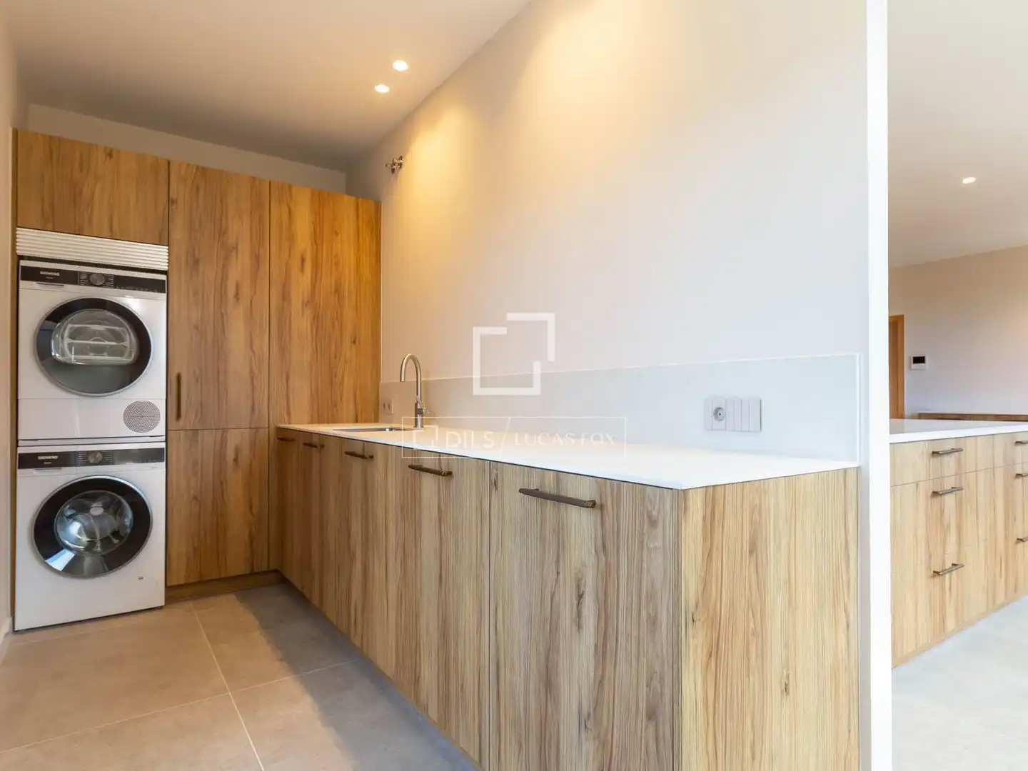 Cocina de Casa o chalet en venta en Sant Just Desvern con Aire acondicionado, Jardín privado y Terraza
