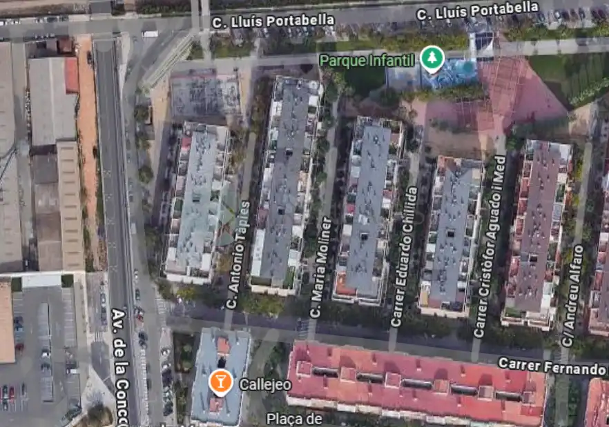 Vista exterior de Piso en venta en Aldaia