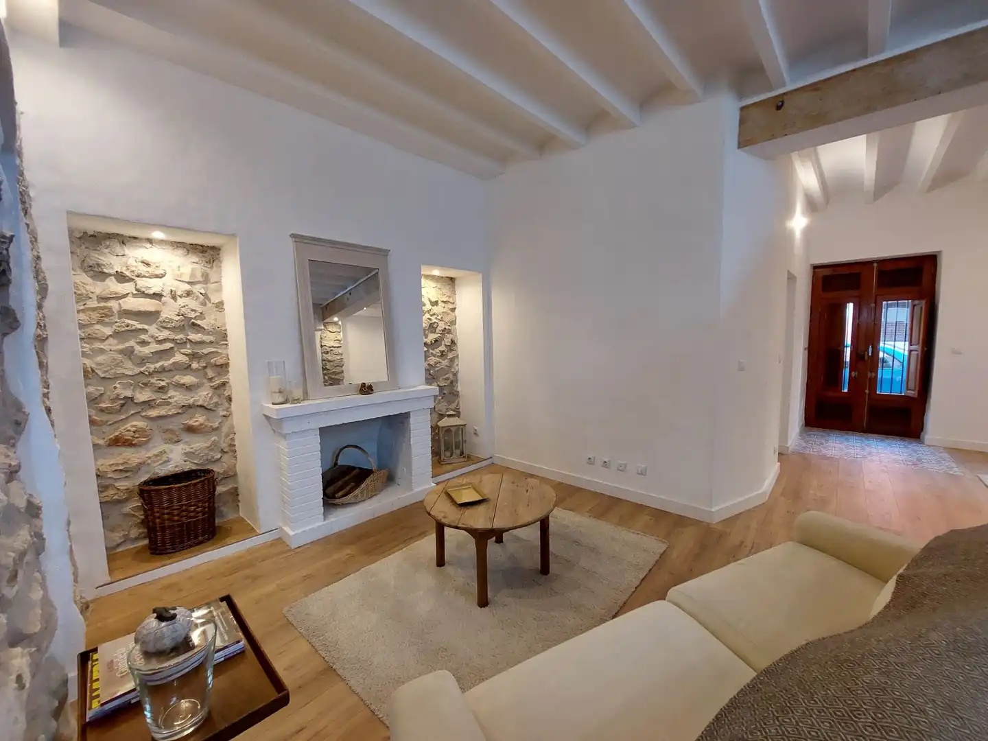 Sala de estar de Casa adosada en venta en Ondara con Aire acondicionado, Calefacción y Terraza