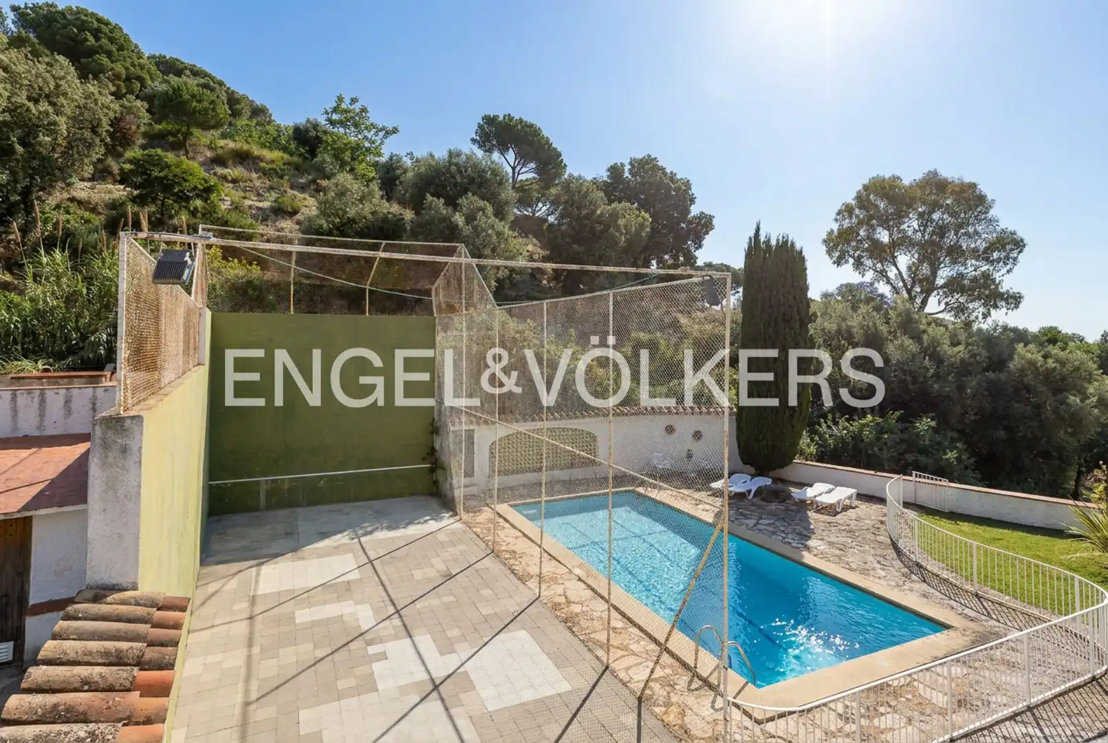 Piscina de Casa o xalet en venda en Premià de Dalt amb Calefacció, Jardí privat i Terrassa