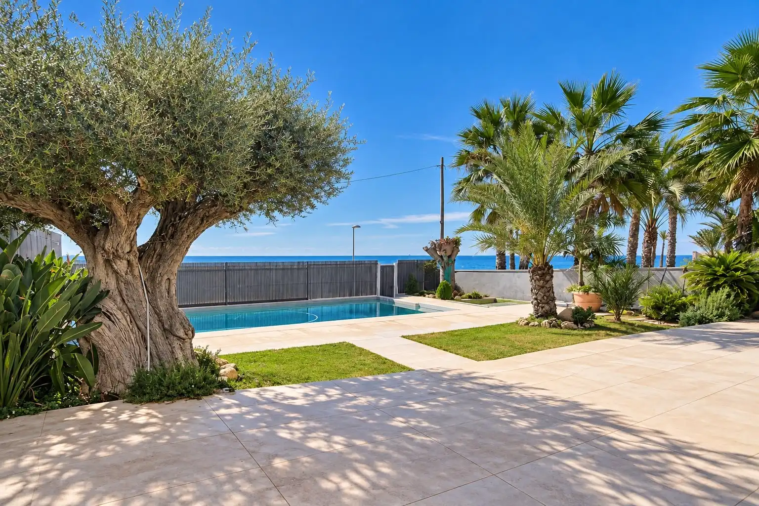 Villa con piscina in affitto a Santa Pola ciudad